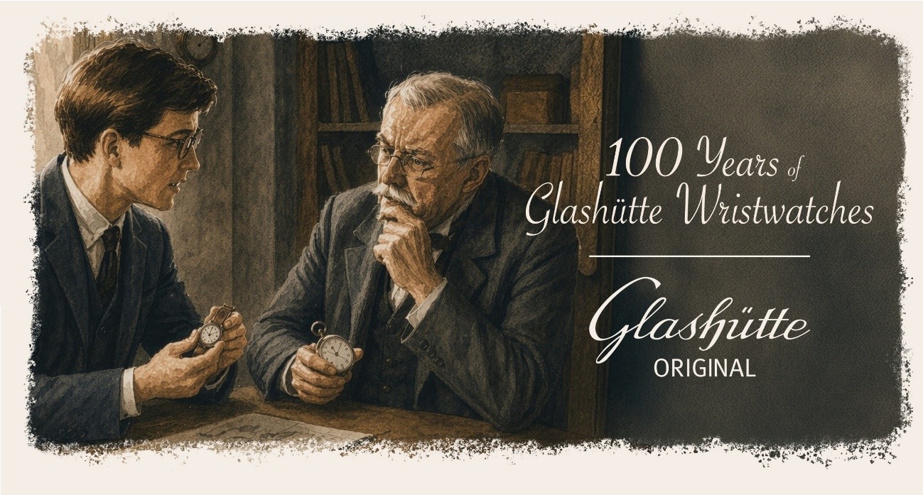 グラスヒュッテ・オリジナル、グラスヒュッテ腕時計 100 周年記念展を開催